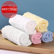 Plain Gauze Square Towel Six Layers Pumi Cotton Baby Towel Washcloth Children's L4D6