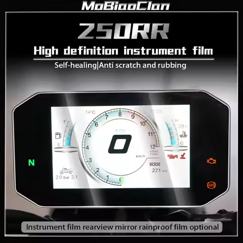For VOGE 250RR 250 RR 250rr Motorcycle Scratch Cluster Screen Dashboard Protection Instrument Film L