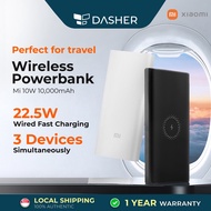 [Travel Size] Xiaomi Mi 10W Wireless PowerBank 10000mAh 22.5W Dual Input Output Fast Charge WPB15PDZM Travel Size