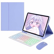 Backlit Rainbow Keyboard Case for IPad 10.2 9th 8th 7th Gen 9.7 5th 6th Gen Air 2 1 Pro 10.5 Air 2019 Smart Cover