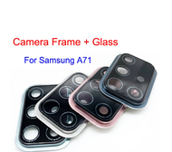 ที่จับกล้องรูปตัวยูหลังและเลนส์กระจกสำหรับ A71 Samsung Galaxy