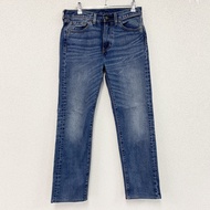 Levi's 505 牛仔褲，拉鍊門襟，靛藍色，W29 碼，古著。