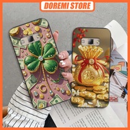 Samsung A8 2015 case printed with lucky, lucky, fortune bag