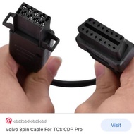 Volvo 8pin to 16pin OBD2 Cable Diagosis Connector