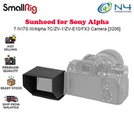 SmallRig Sunhood for Sony Alpha 7S III/Alpha 7C/ZV-1/FX3 Camera Nylon Easy to Take On and Removed Accessories 3206