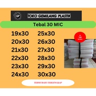 (THICK) OPP Plastic Clothes Plastic Clothes/ Garment Plastic/ Bread Plastic/ 19x30/ 20x30/ 21x30/ 22