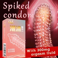 100% ORIGINAL Ready Stock condom silicon berduri tebal kondom getah berduri tebal tahan lama sex con