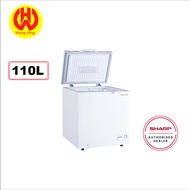 Sharp 110L Dual Switch Setting Chest Freezer SJC118