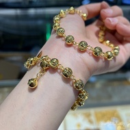 Bracelet Bracelet Fashion Colorful Gold au750 Adjustable Wholesale Women's All-Match Bracelet Beads 