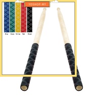 【YOSHOP⭐】2Pcs Drum Stick Grips Drumsticks Anti-slip Sweat Absorbed Grip for 7A 5A 5B 7B