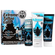 Extreme Tattoo Care Kit for Hard to Heal Tattoos - Tattoo Soap, Ointment & Cream for Tattoo Aftercar