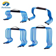 Perfeclan Football Agility Training Hurdles Set ABS Material Speed Hurdles Athletes Kids for Indoor 