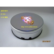 Rotating Lamp Table Display led Jewelry Seven Display Table Lantern Turntable C8S7