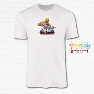 He-Man Hero Classic Anime Cartoon_Unisex T-Shirt Tshirt Baju 100% Cotton XS-XXL