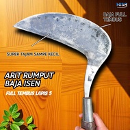 Arit Pengaritan rumput baja isen sap 5 baja full tembus
