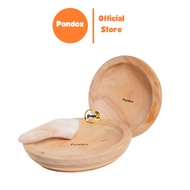 Pondox Mortar and Pestle Pro Premium natural Wooden Mortar and Pestle Wooden Mortar and Pestle