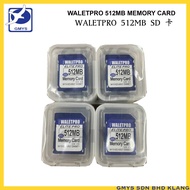 C6C - 1 pc x WALETPRO SD Card (Elite pro 512mb)