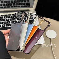 Electroplated Colorful Borderless Case for iP 17 Promax Phone Case iP 13 14 15 16 17 Pro 16Promax 15