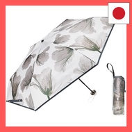 Waterfront Folding Umbrella Rain Umbrella LICENSE Series "memorif. Neo Mini Fold" Tulip 51cm Beautif