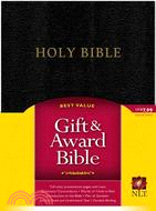 5348.Holy Bible ─ New Living Translation, Gift &amp; Award Bible, Black, Imitation Leather
