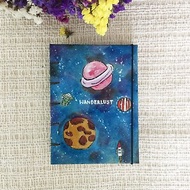 Galaxy Notebook Painting Handmadenotebook Diary Journal 筆記本