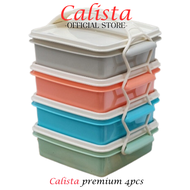 CALISTA LUNCH BOX RANTANG CALISTA GALAXY PREMIUM SET ISI 4PCS