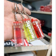 Supreme balance water keychain