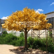 Songtao Factory Landscape Fiberglass Malaking Ficus Puno Artipisyal Na Banyan Tree Para Sa Dekorasyo