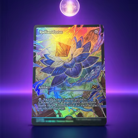 TDM DEF PSPL J25 INR FOIL6-02 Tcg proxy magic cards Elspeth, Storm Slayer Radiant Lotus Terror of th