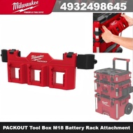 MILWAUKEE 4932498645 PACKOUT Tool Box M18 Battery Rack Attachment 18V Battery Milwaukee Power Tool A