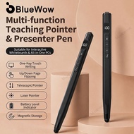 BlueWow Pembentangan Penyampai Tanpa Wayar Penunjuk Laser Klik Jauh Penunjuk Laser 2.4GHz USB Powerp