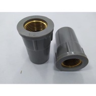 BRASS THREAD SOCK 1/2 BRASS INNER THREAD SOCK/