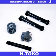 Crank Set Sepeda BMX MID United Hitam