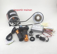 KIT SEPEDA LISTRIK YALU MY1020 36V 1000W BRUSH MOTOR DC GOKART ATV - CharlesStore5