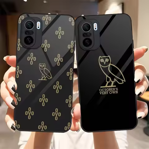 D-Drake O-OvO OWL Phone Case For Xiaomi 15 14 12 Lite 13 Pro 11t Lite POCO M5 X6 M6 X5 X3 NFC F5 F6 