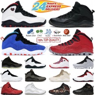 0DTE 10s basketball shoe for Mens 10 Seattle Steel 10th Anniversary Cement Tinker Bulls Over Broadwa