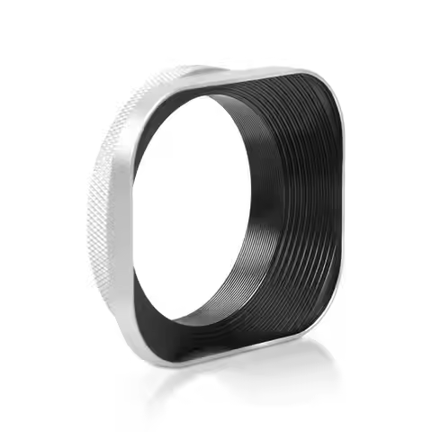 Square Metal Light Shield for Nikon 28mm F2.8 40mm F2 Vios 56 35F Fuji F2F1 DSLR Camera Lens Protect