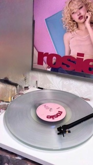 ROSÉ  'rosie' clear vinyl LP bonus track vampirehollie 透明黑膠 album