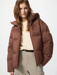 Seamless Down Áo Parka Lông Vũ