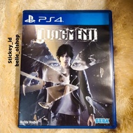 Ps4 BD JUDGEMENT SECOND/USED / GAME PS4 JUDGEMENT
