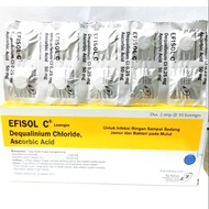 EFISOL C LOZENGES ISI 10 TABLET LOZENGES / PER STRIP