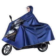 Electric Bike Raincoat Men's and Women's Motorcycle Battery Car Dedicated New Double plus Size Long Full Body Rainproof Poncho