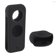Toho  PULUZ Full Body Dustproof Silicone Protective Case with Lens Cover Replacement for Insta360 ONE X2 Panoramic Camera