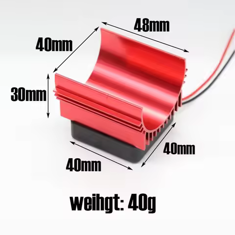 Fan Heatsink Set 40*42mm Plus 4074 4274 1515 Motor Universal Heat Sink Motor Cooling Fan Radiator fo