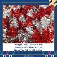 2-Color Metallic Slinger Tassel| August Slinger | Decoration Backdrop/ August Decoration/ | August D