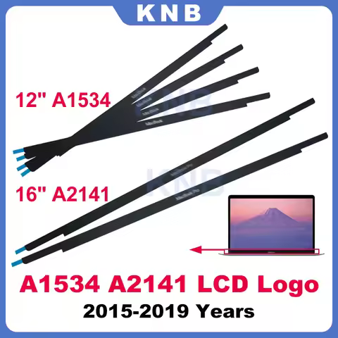 New LCD Screen Glass Trim Logo Bezel Front Cover for MacBook Retina 12" 16" A1534 A2141 2015 2016 20