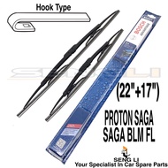 BOSCH BA2217 WIPER / WIPERS 1 PAIR 22"17" -PROTON SAGA BLM FL