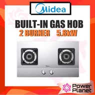 Midea Built in Gas Hob MGH-8216SS with 2 Burners 5.8kW ( MGH8216SS )