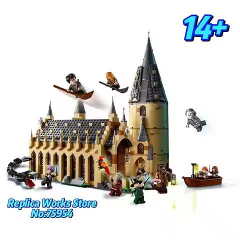75354 New Product Lobby Castle Famous Building Model Kit, Christmas Gift, Birthday Gift