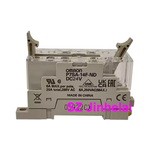 OMRON P7SA-10F-ND P7SA-14F-ND DC24V DC110V Authentic Original RELAY SOCKET 24VDC 110VDC